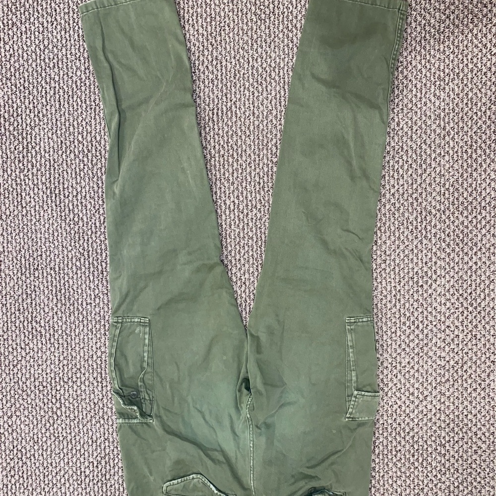 American Eagle Outfitters Green Skinny Pants - Picture 2 of 4